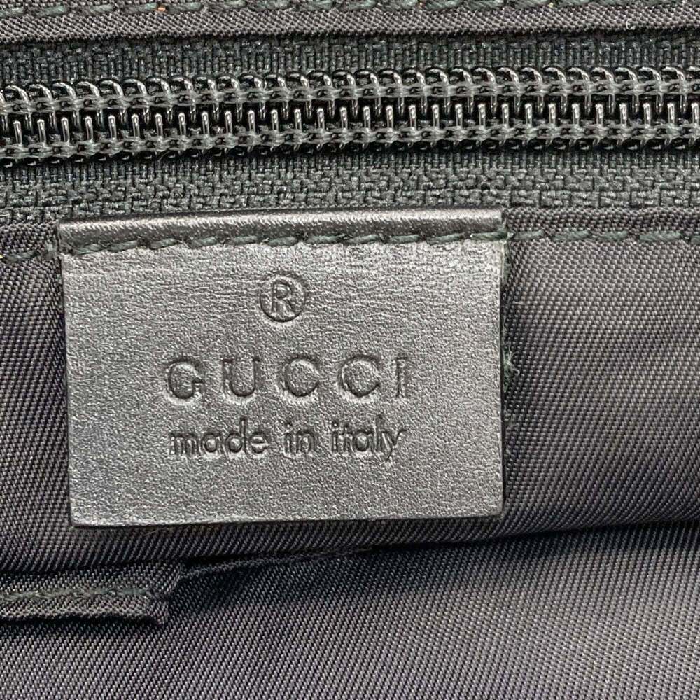 GUCCI Black Canvas Boston Bag - Picture 6 of 16